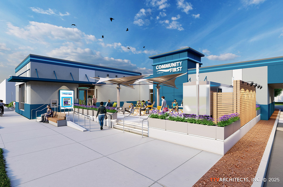 Community First Branch in Murray Hill Rendering Community First Branch in Murray Hill Rendering