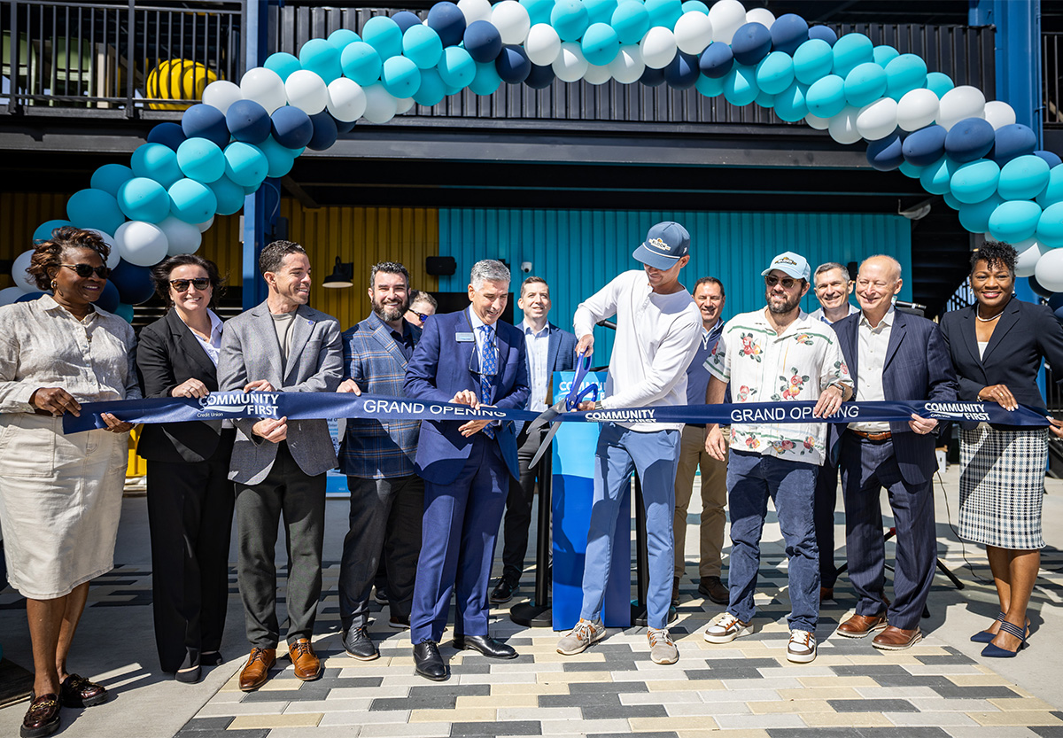 The Block Opening Ribbon Cutting