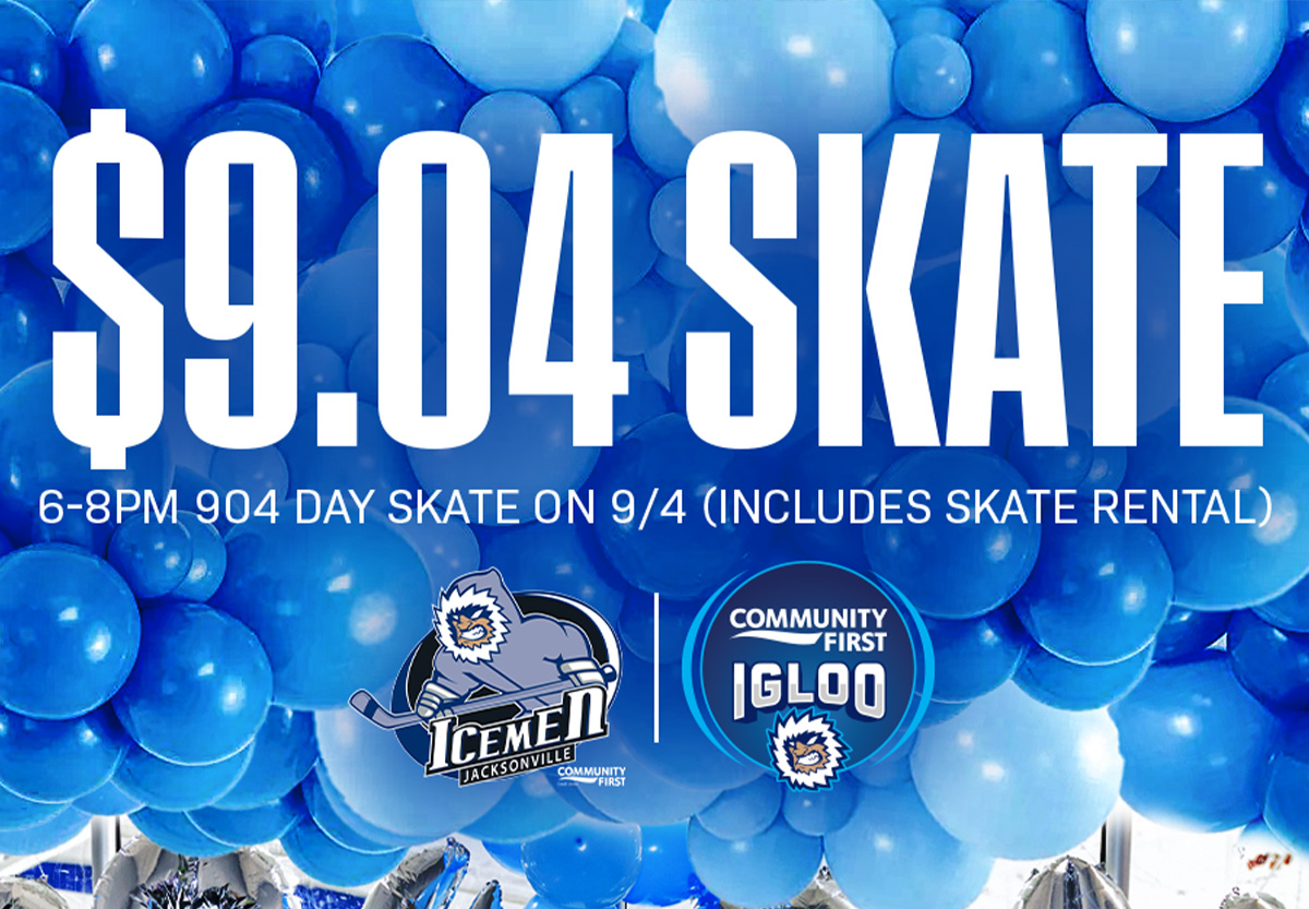 Image of $9.04 Skate on blue balloon background