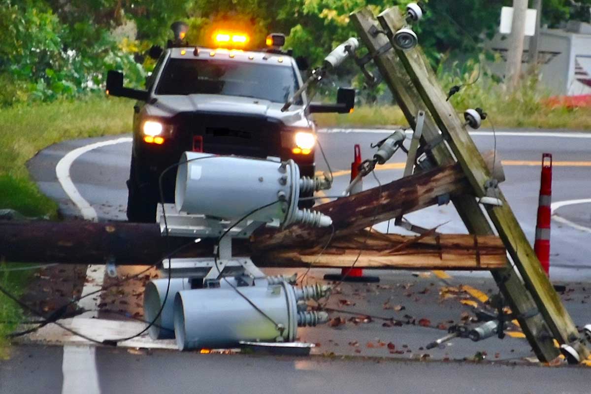Down Transformer and Truck