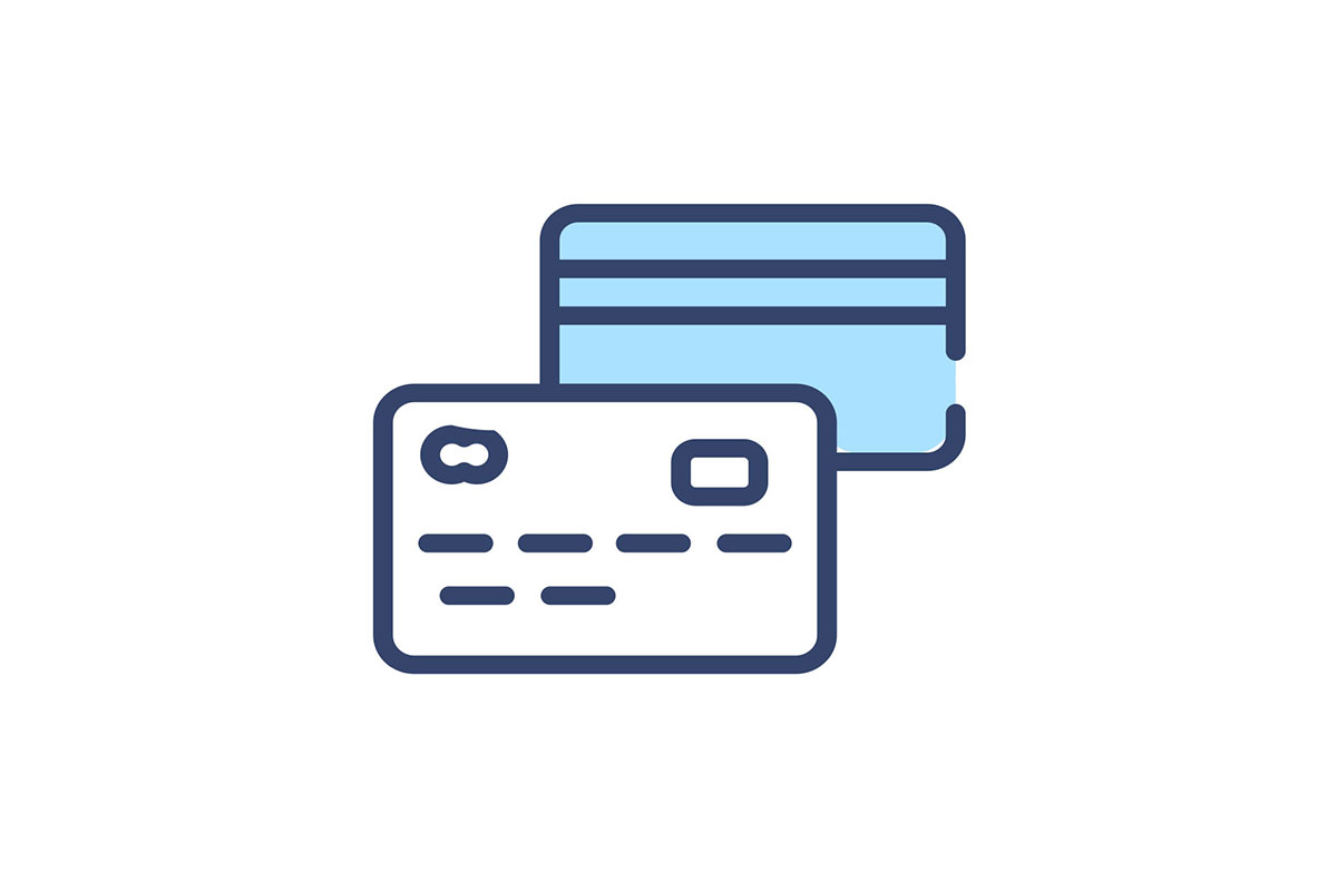 credit cards stack icon