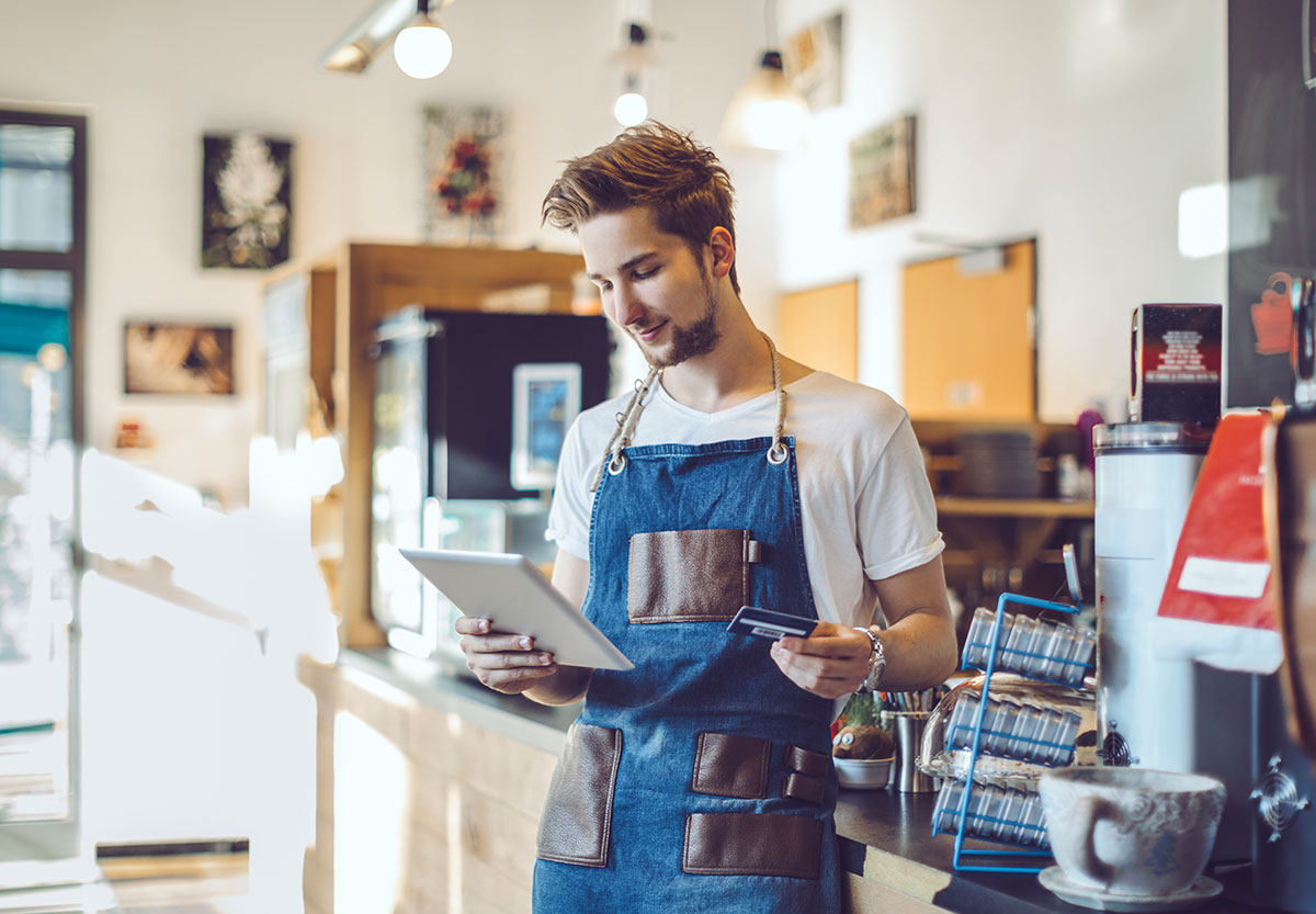 Business Owner Working