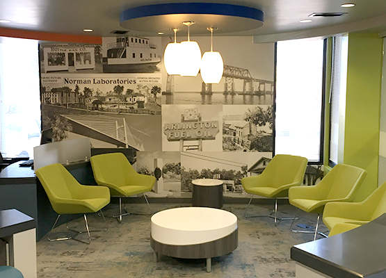 Photo of Arlington mural wall