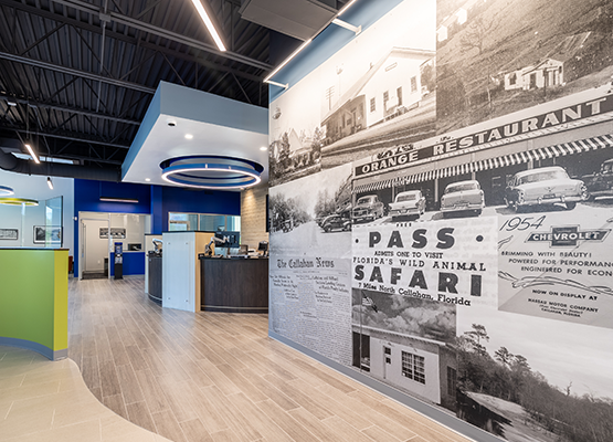 Photo of Callahan Branch Mural