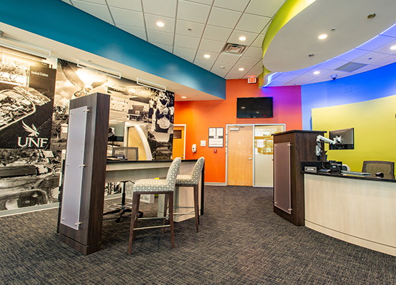 Photo of the UNF Branch Mural