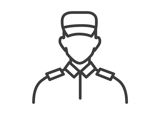 Military Officer Icon