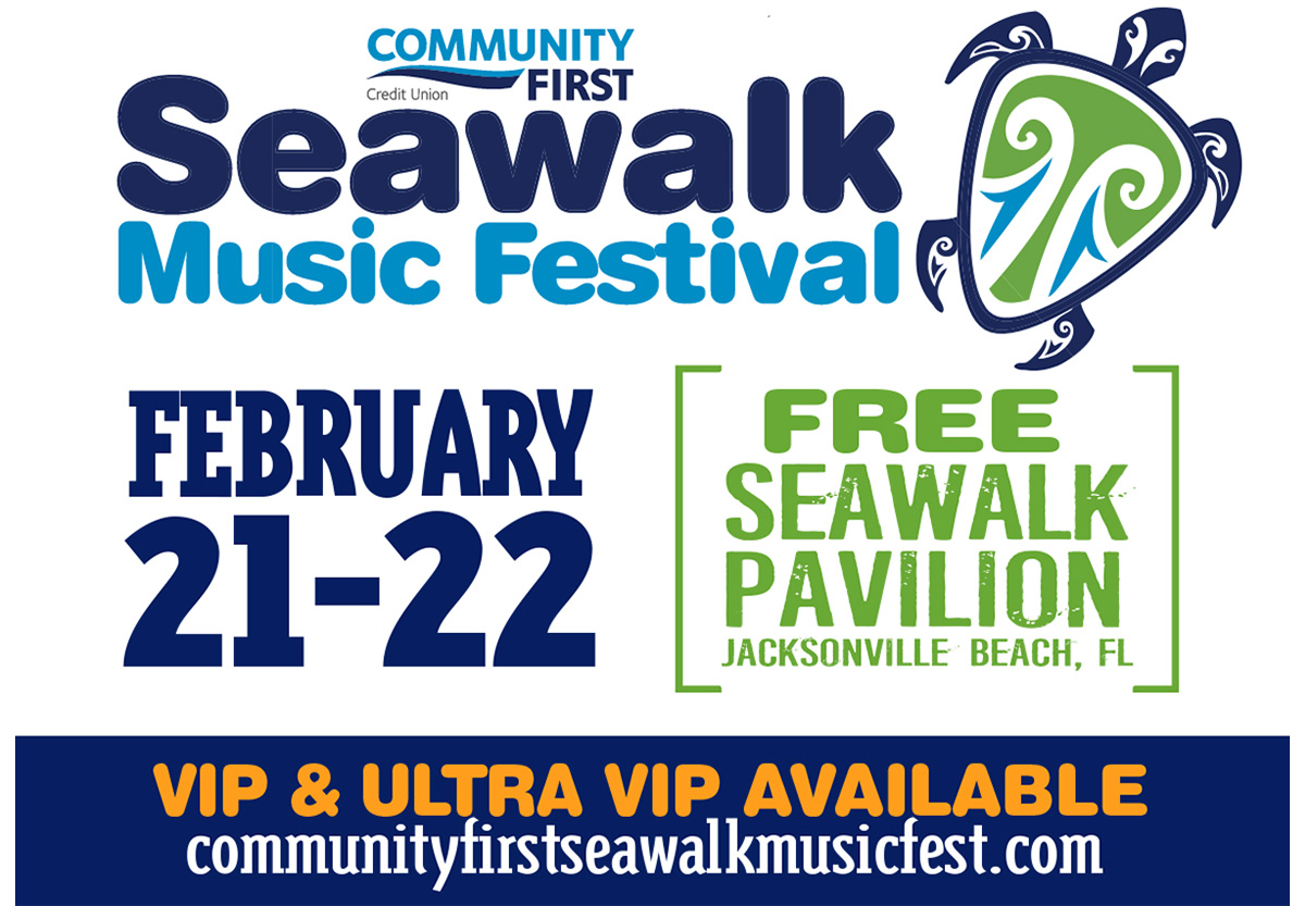 Seawalk Music Festival Event Image with Turtle